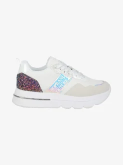Solo Soprani Sneakers donna glitter con platform