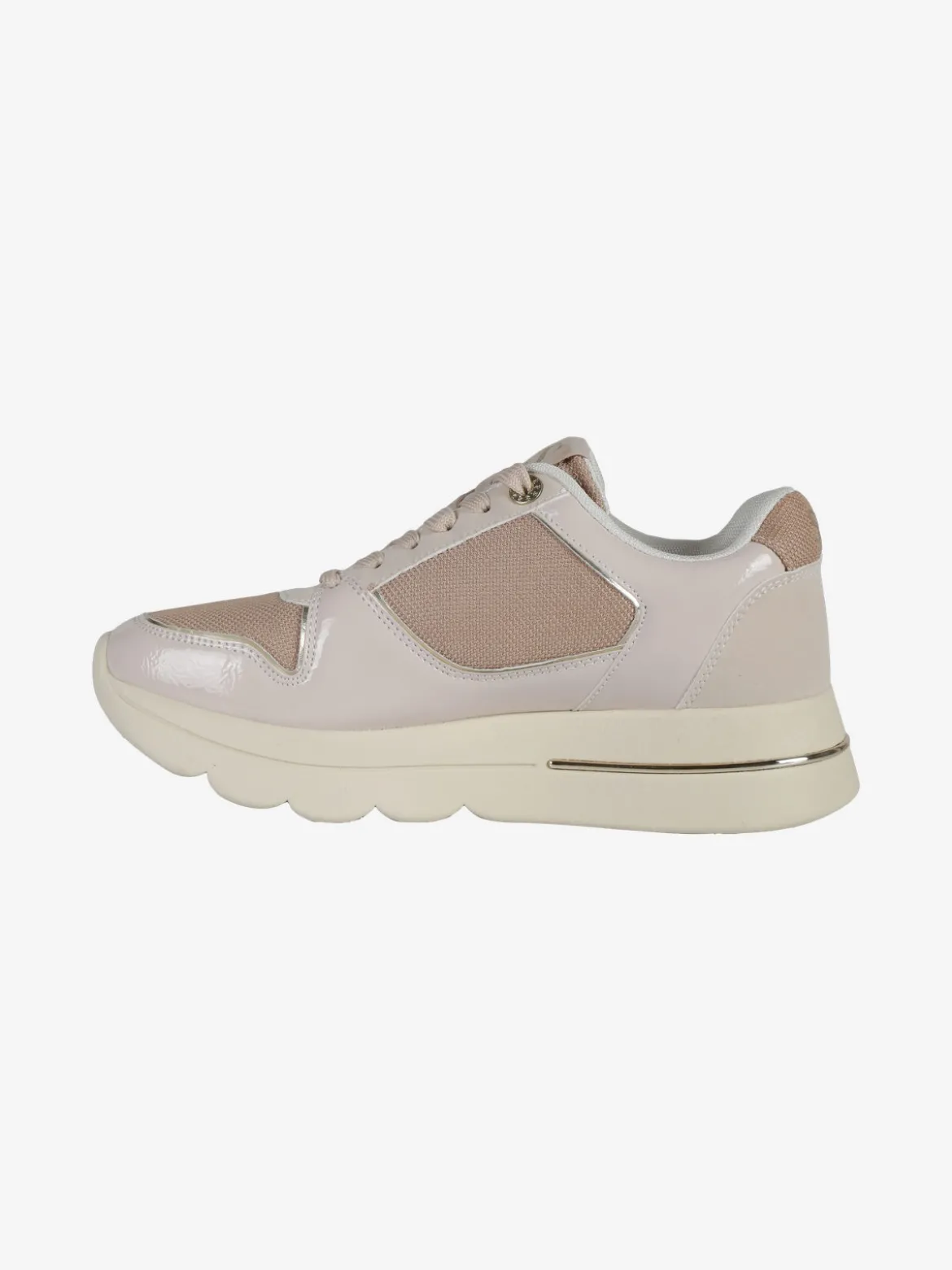 Solo Soprani TORONTO PATENT GLITTER Sneakers donna con flatform