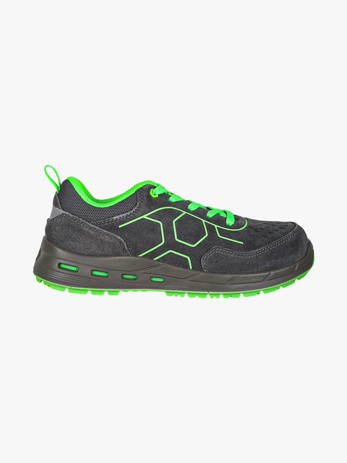 Sottozero Scarpe da lavoro uomo in pelle - verde