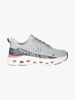 Sport Sneakers donna sportive in maglia - grigio