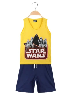 Star Wars Completo smanicato 2 pezzi da bambino con stampa