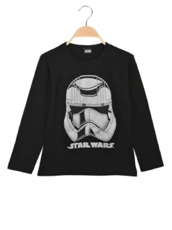 Star Wars Maglietta ragazzo manica lunga con disegno