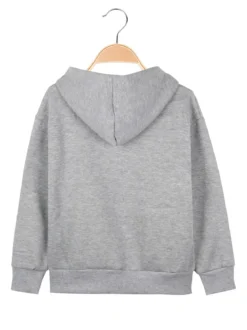 Street Porter Felpa da bambini con cappuccio e zip - grigio