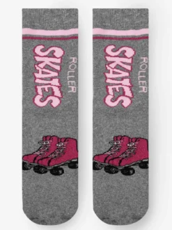 Stylosa Calze antiscivolo da bambina con stampe