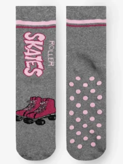Stylosa Calze antiscivolo da bambina con stampe