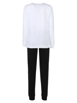 Stylosa Pigiama lungo da donna in cotone