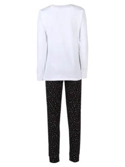 Stylosa Pigiama lungo da donna in cotone