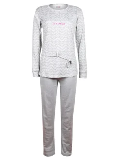 Stylosa Pigiama lungo in cotone donna