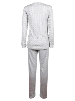 Stylosa Pigiama lungo in cotone donna