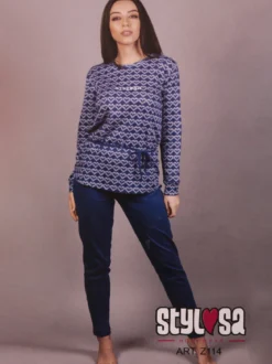 Stylosa Pigiama lungo in cotone donna