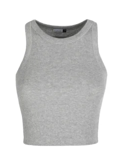 Sublyme Canotta cropped da donna a costine