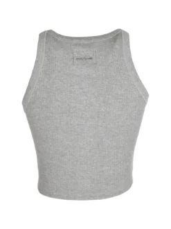 Sublyme Canotta cropped da donna a costine