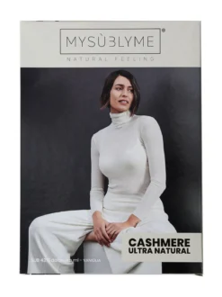 Sublyme Maglia dolcevita da donna in cashmere - viola