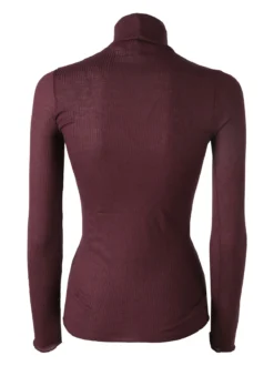 Sublyme Maglia dolcevita da donna in cashmere - viola