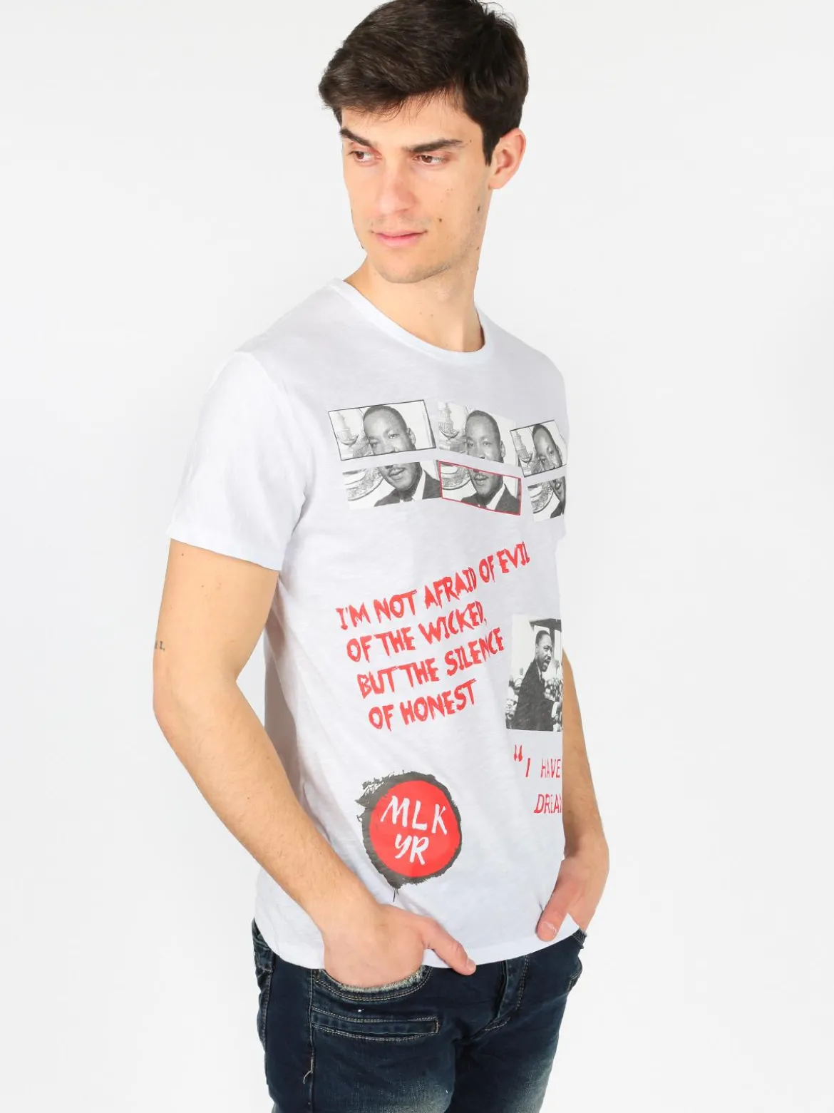 Sugo Jeans T-Shirt a Maniche Corte