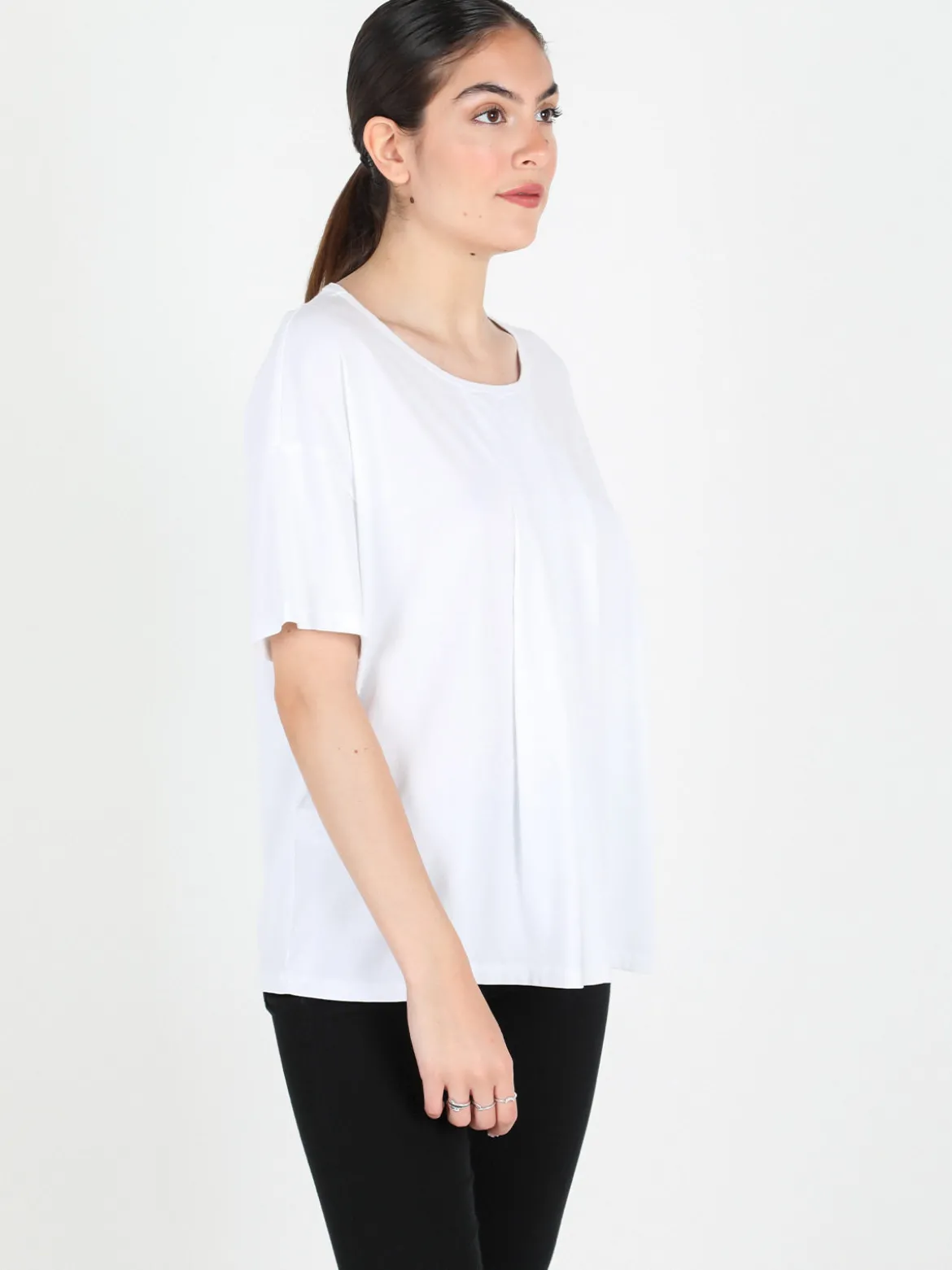 Sun Sun Maxi t-shirt donna oversize in cotone