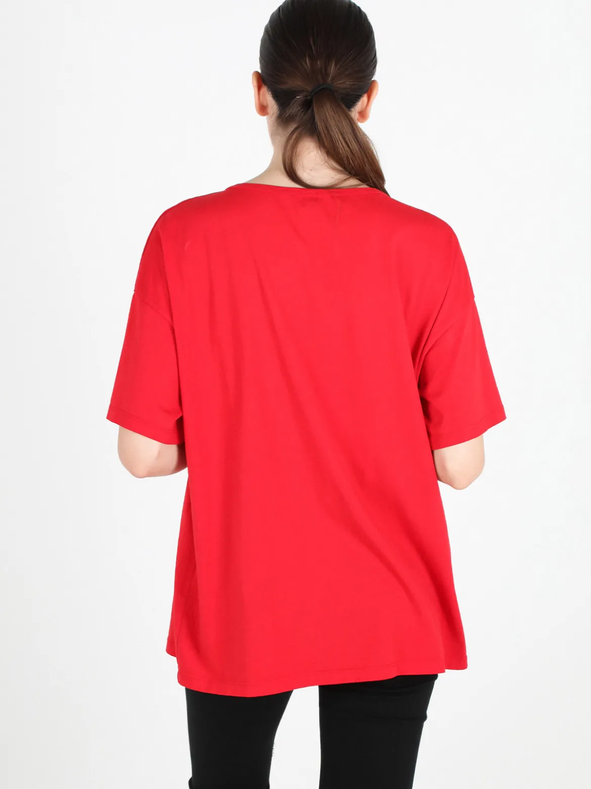 Sun Sun Maxi t-shirt donna oversize in cotone