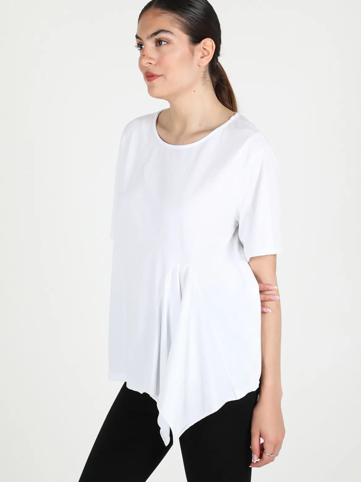 Sun Sun T-shirt donna oversize in cotone