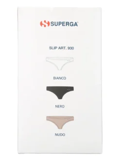 Superga Confezione da 3 slip donna - nudo