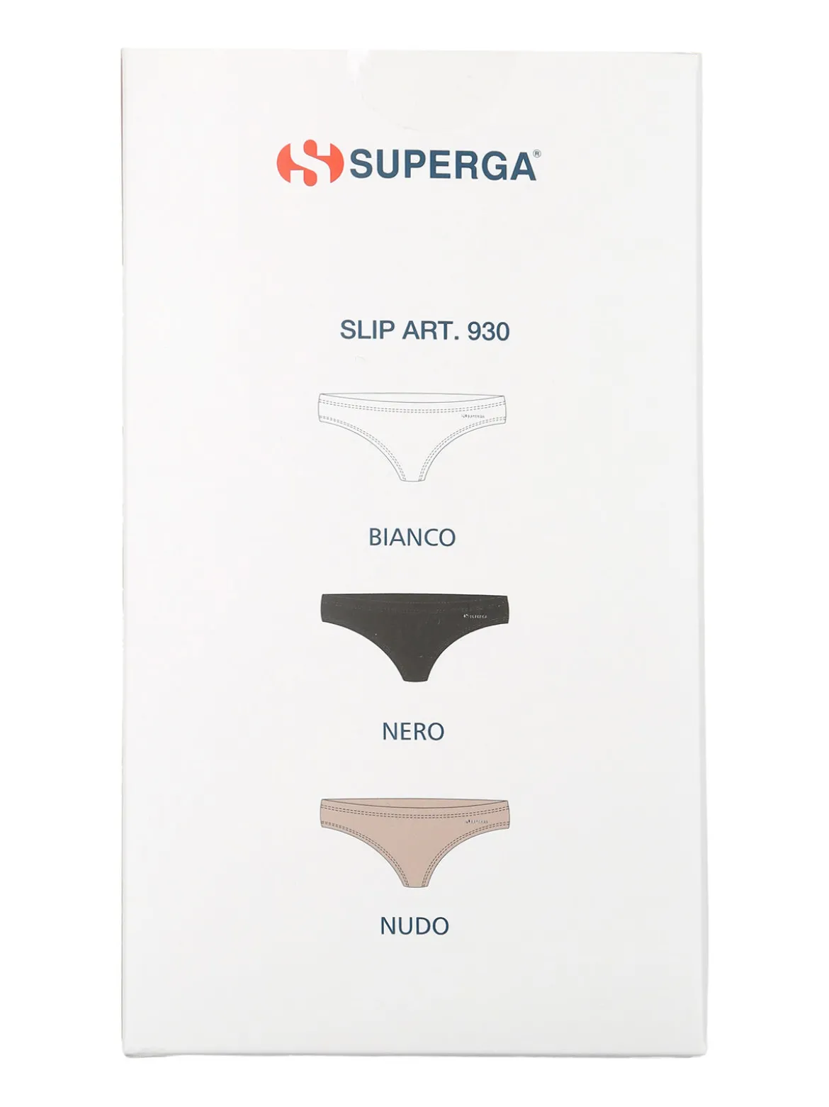 Superga Confezione da 3 slip donna - nudo