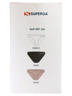 Superga Confezione da 3 slip regular da donna - nudo