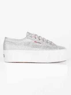 Superga Scarpe in tela donna con platform 2790 LAME