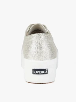 Superga Scarpe in tela donna con platform 2790 LAME