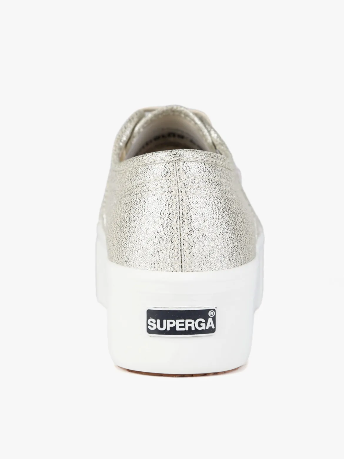 Superga Scarpe in tela donna con platform 2790 LAME