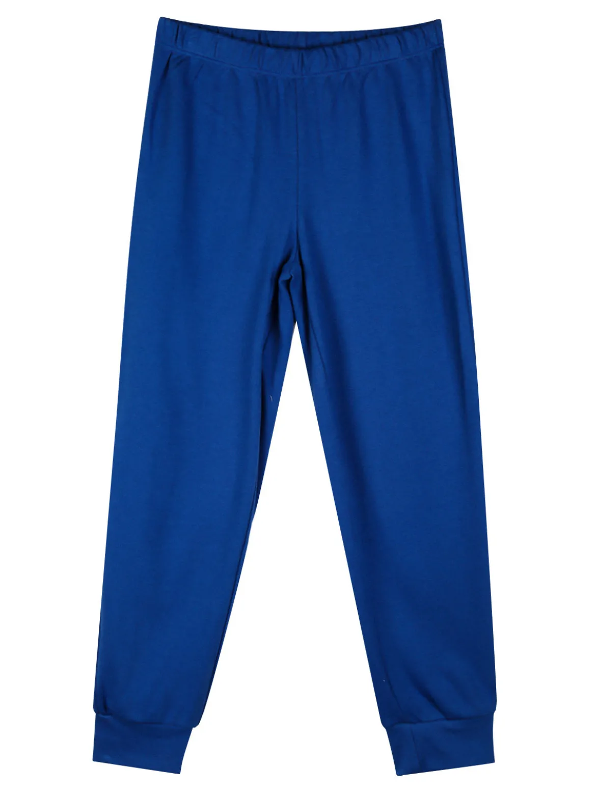 Superman Pigiama lungo da bambino in cotone interlock - blu