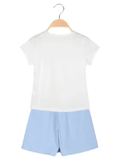 Sweet Junior Completo da bambina 2 pezzi con t-shirt e shorts