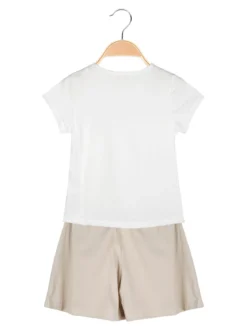 Sweet Junior Completo da bambina 2 pezzi con t-shirt e shorts