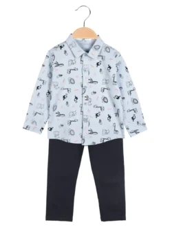 Sweet Junior Completo da neonato 2 pezzi con camicia