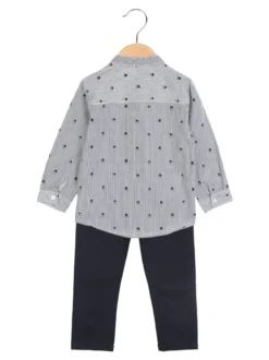 Sweet Junior Completo da neonato 2 pezzi con camicia + pantaloni