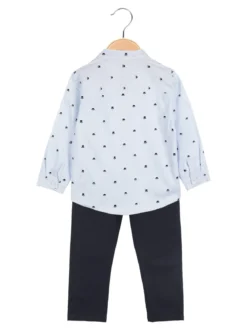 Sweet Junior Completo da neonato 2 pezzi con camicia + pantaloni