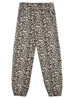 Sweet Junior Completo 2 pezzi animalier da bambina - beige