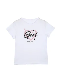 Sweet Junior Completo 3 pezzi da bambina con giacca in ecopelle e gonna con strass - rosa