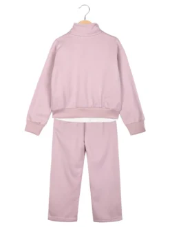 Sweet Junior Completo tuta da bambina 3 pezzi con strass - rosa