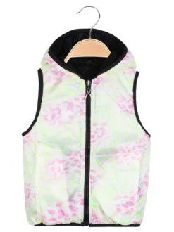 Sweet Junior Gilet imbottito da bambina reversibile