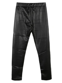 Sweet Junior Leggings bimba in ecopelle felpato