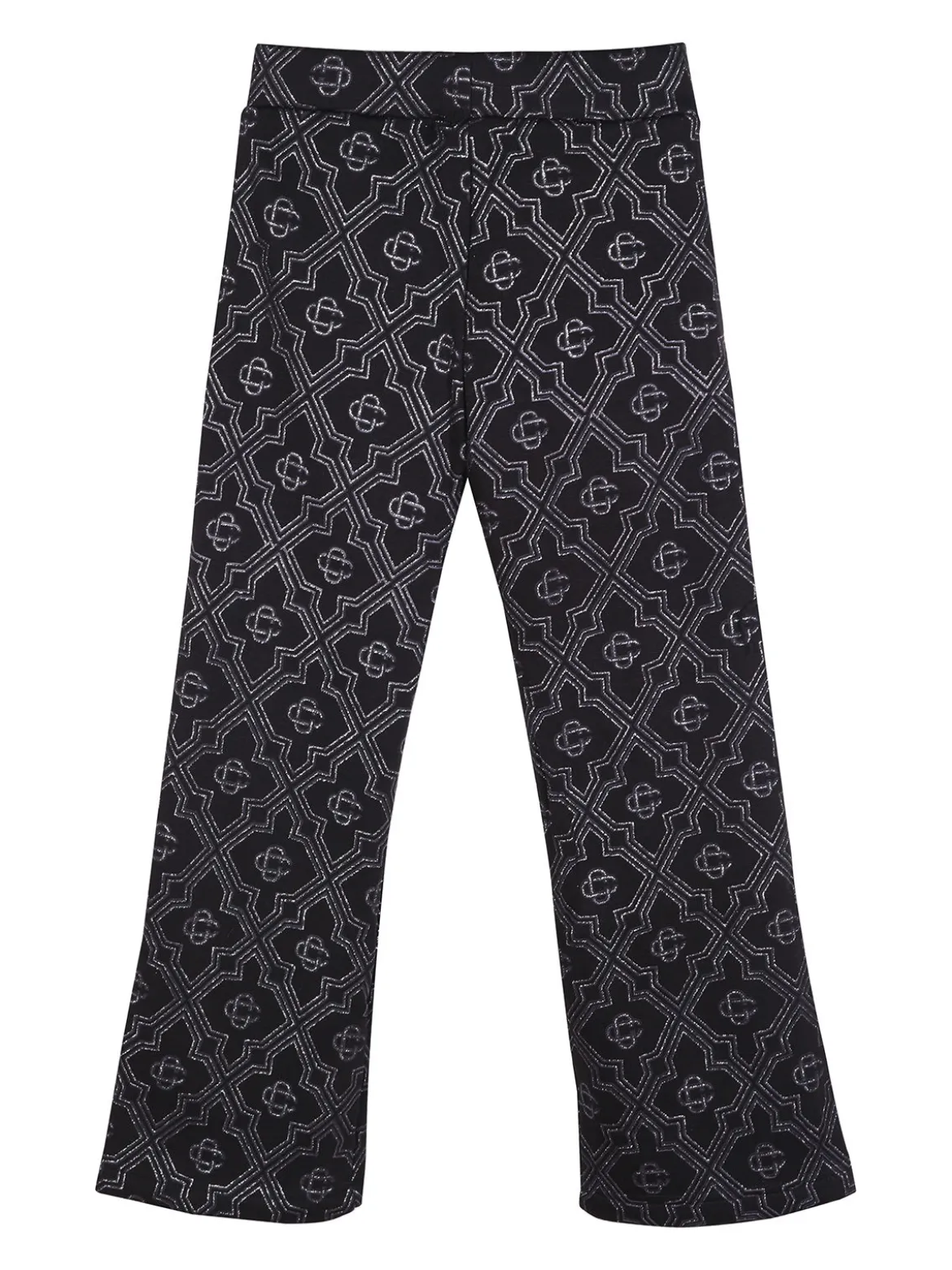 Sweet Junior Leggings da bambina a zampa con interno felpato
