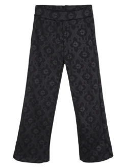 Sweet Junior Leggings da bambina a zampa con interno felpato