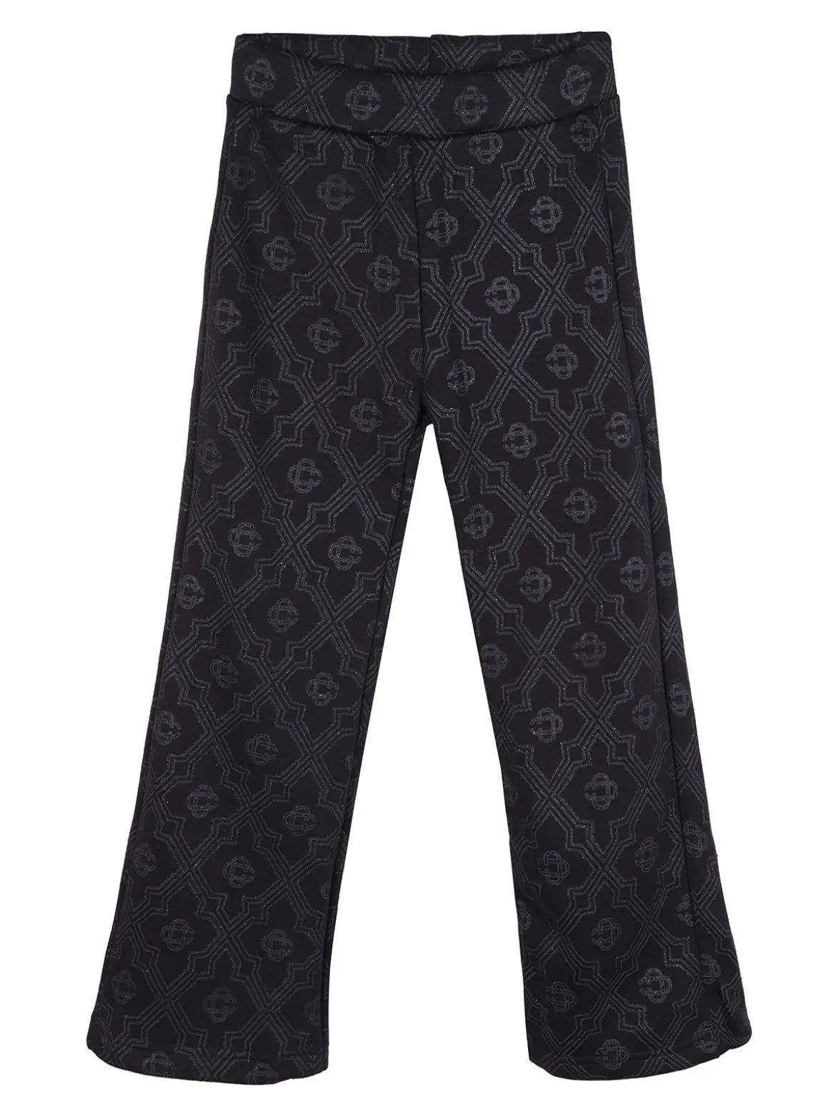 Sweet Junior Leggings da bambina a zampa con interno felpato
