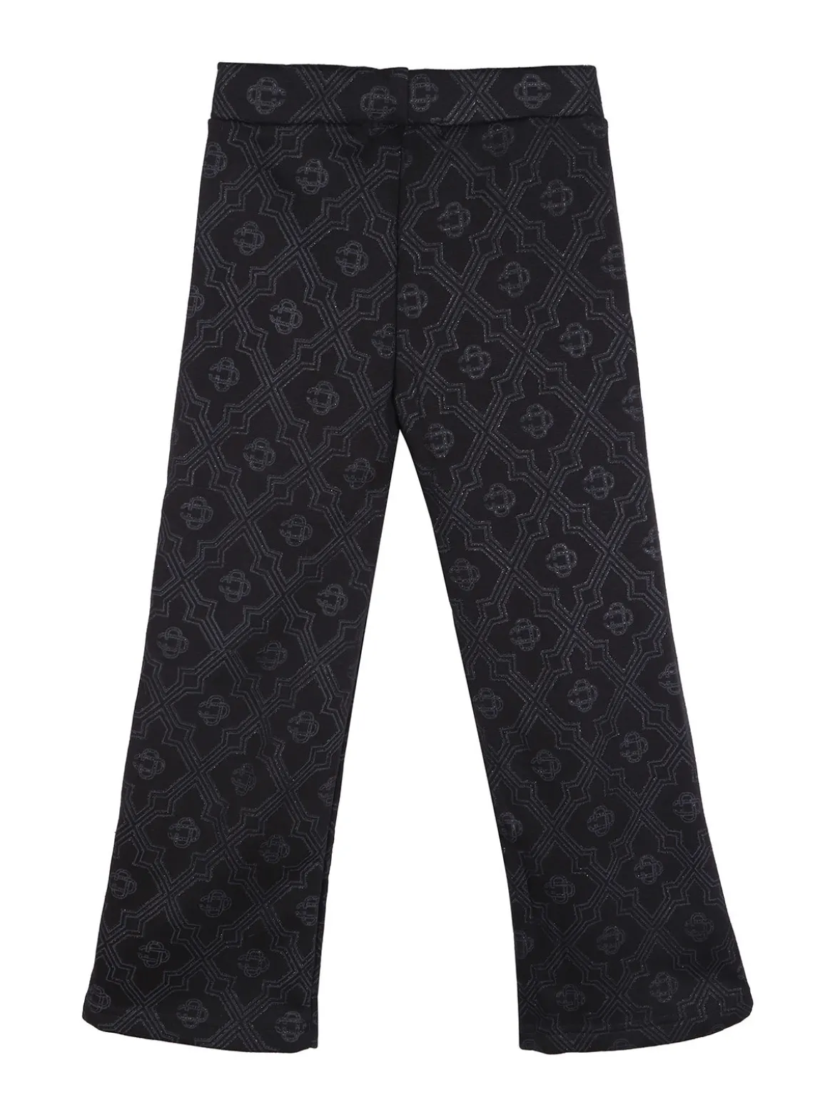 Sweet Junior Leggings da bambina a zampa con interno felpato