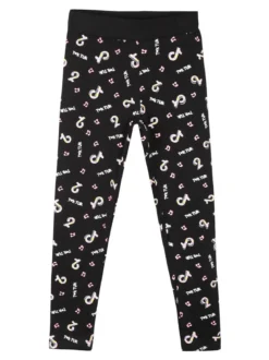 Sweet Junior Leggings stampati da bambina