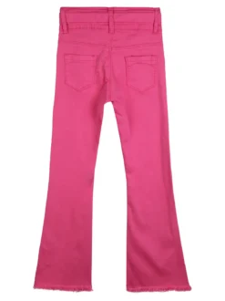 Sweet Junior Pantaloni a zampa da bambina con cintura