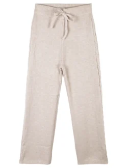 Sweet Junior Pantaloni da bambina in maglia a vita alta
