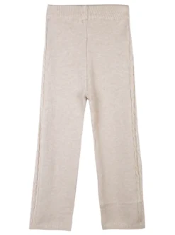 Sweet Junior Pantaloni da bambina in maglia a vita alta