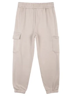 Sweet Junior Pantaloni tuta da bambina felpati con tasconi laterali