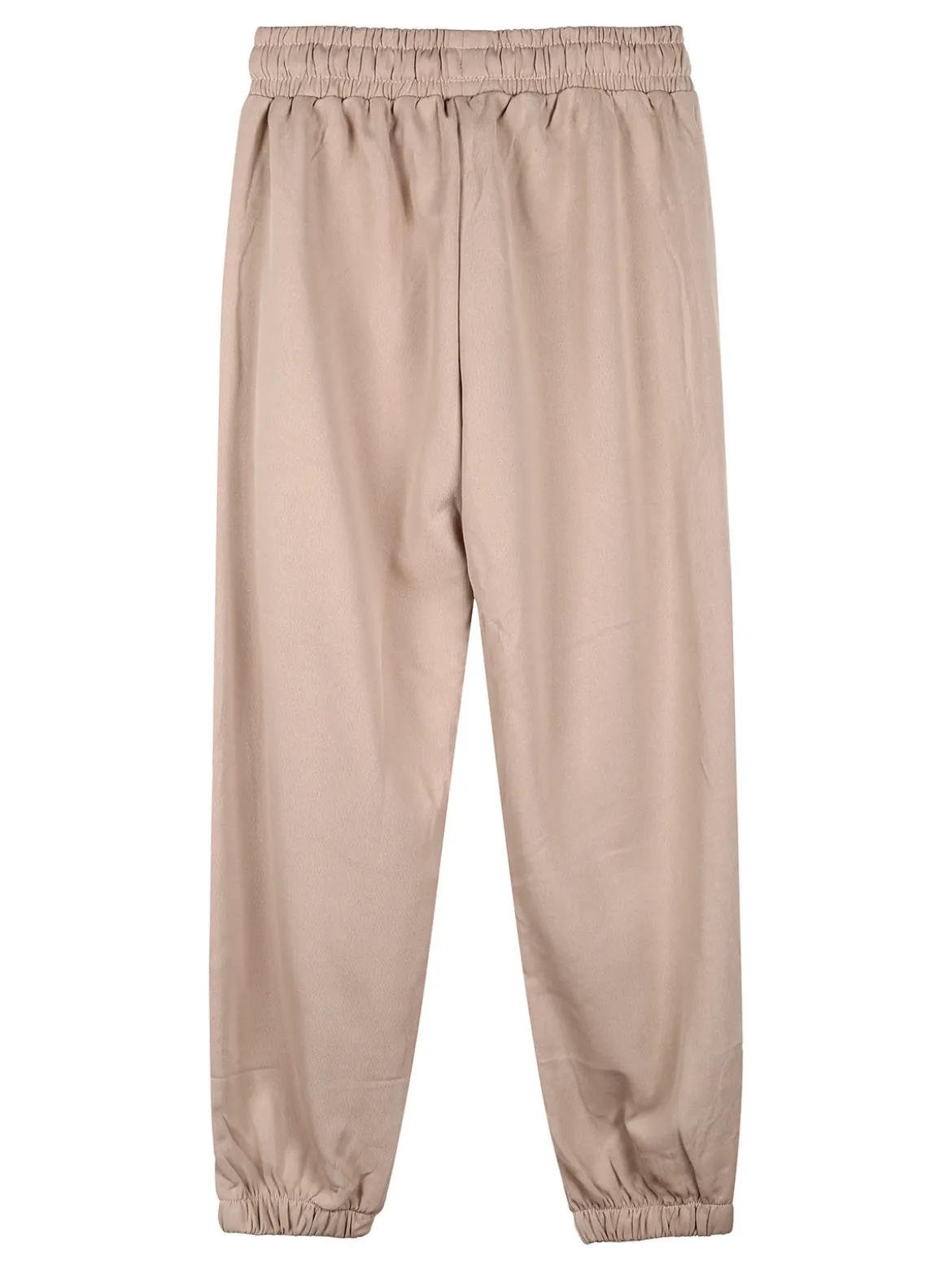 Sweet Junior Pantaloni tuta da bambino con coulisse ed elastico sul finale - khaki