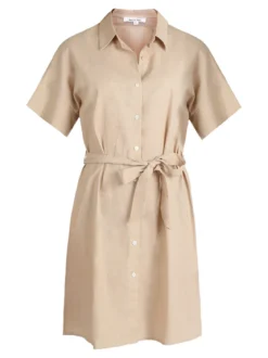 Sweet Miss Abito a camicia in cotone maniche corte